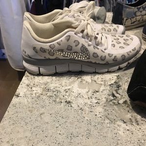 Nine blinged our sneakers